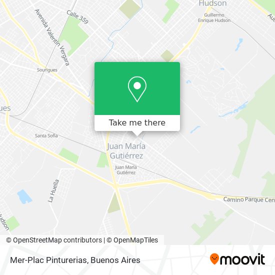 Mer-Plac Pinturerias map