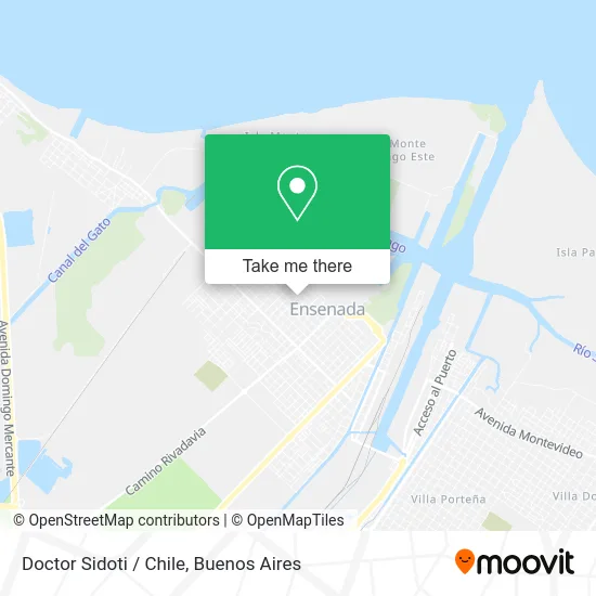 Doctor Sidoti / Chile map