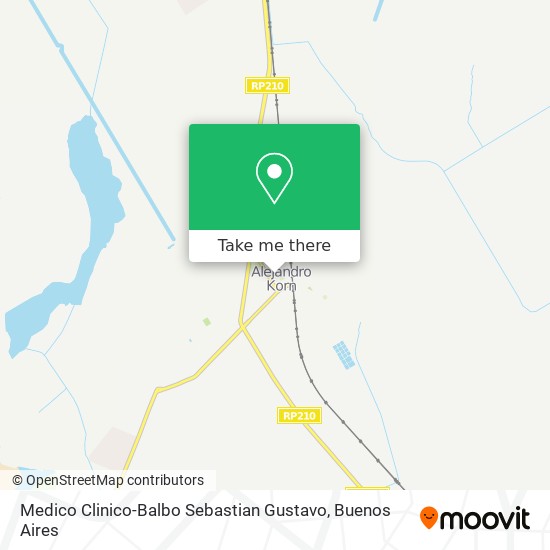Mapa de Medico Clinico-Balbo Sebastian Gustavo