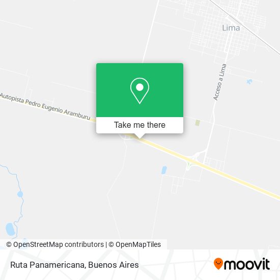 Mapa de Ruta Panamericana