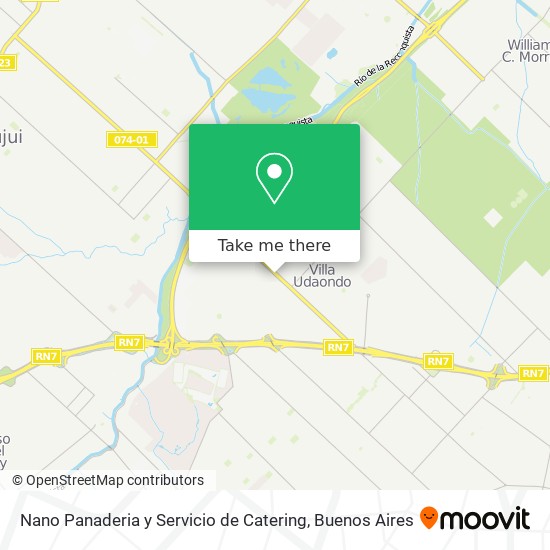 Nano Panaderia y Servicio de Catering map