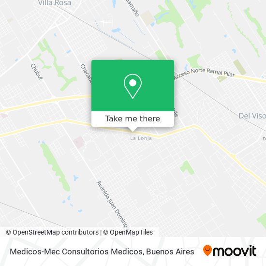 Mapa de Medicos-Mec Consultorios Medicos