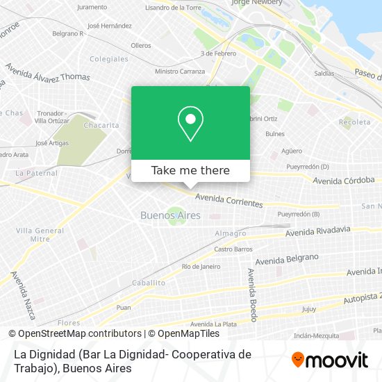 La Dignidad (Bar La Dignidad- Cooperativa de Trabajo) map