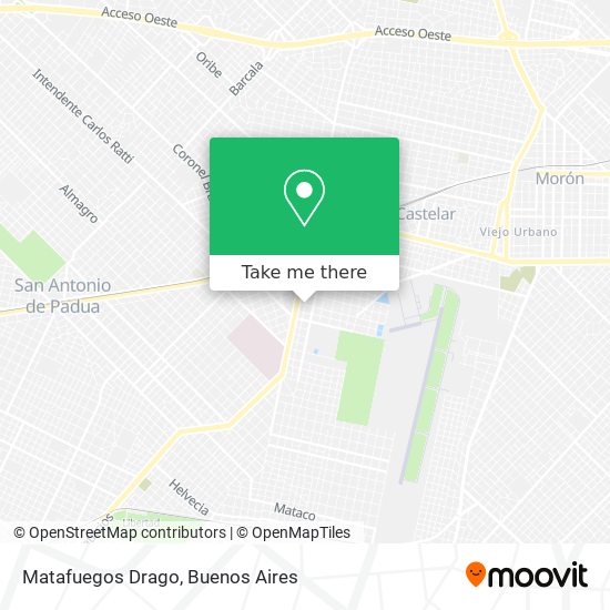 Matafuegos Drago map