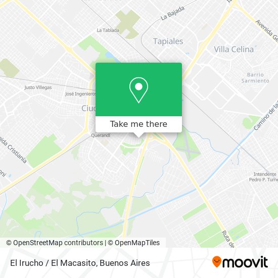 El Irucho / El Macasito map