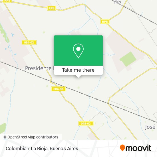 Mapa de Colombia / La Rioja