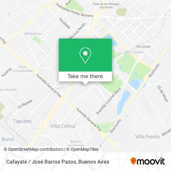 Cafayate / José Barros Pazos map