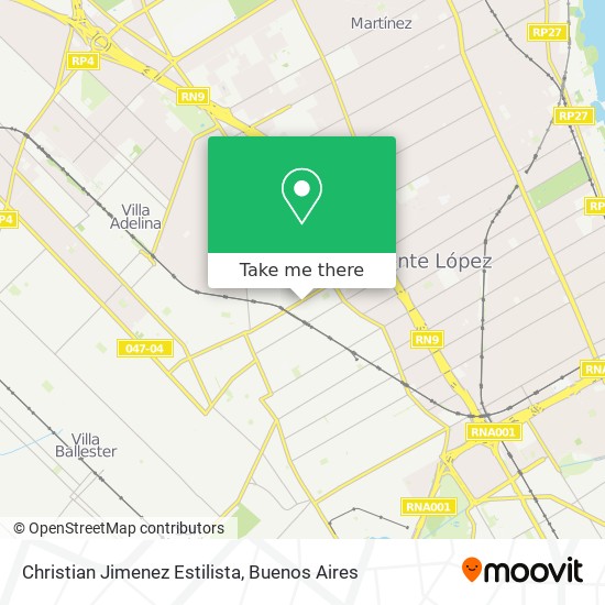 Christian Jimenez Estilista map