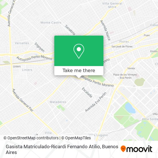 Gasista Matriculado-Ricardi Fernando Atilio map