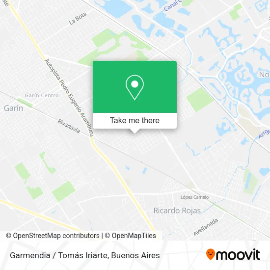Mapa de Garmendia / Tomás Iriarte