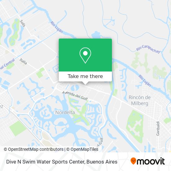 Mapa de Dive N Swim Water Sports Center