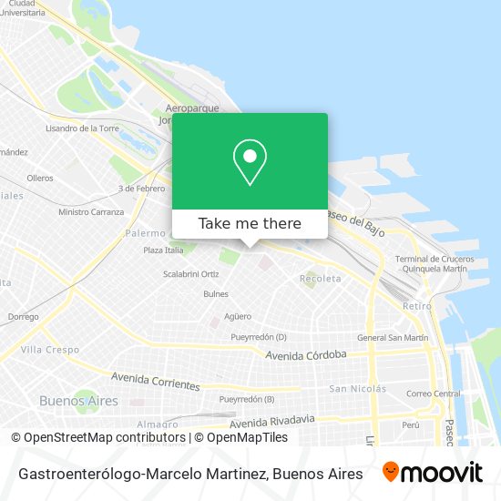 Mapa de Gastroenterólogo-Marcelo Martinez