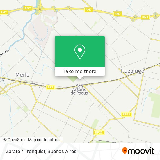 Zarate / Tronquist map