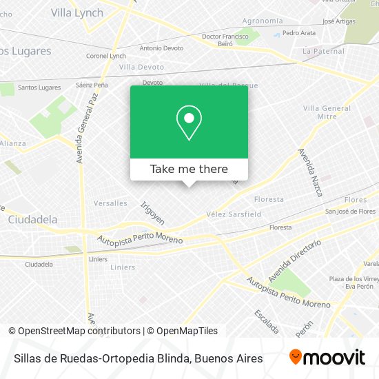 Sillas de Ruedas-Ortopedia Blinda map
