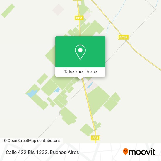 Calle 422 Bis 1332 map