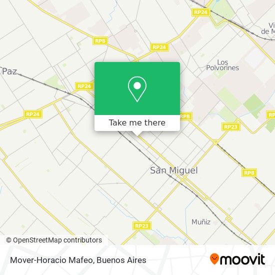 Mover-Horacio Mafeo map