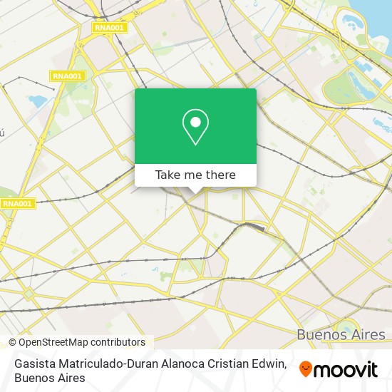 Gasista Matriculado-Duran Alanoca Cristian Edwin map