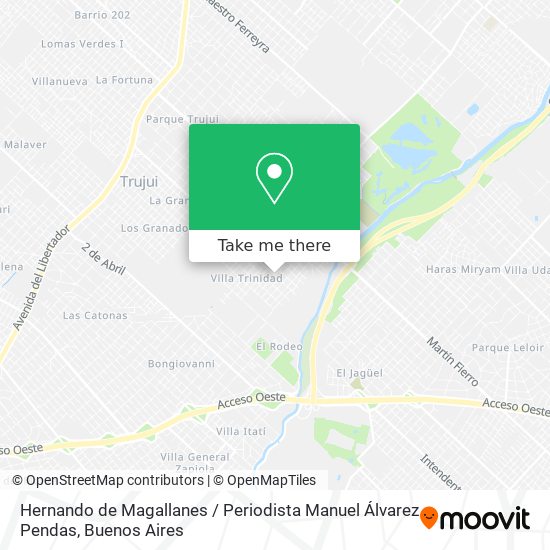 Mapa de Hernando de Magallanes / Periodista Manuel Álvarez Pendas