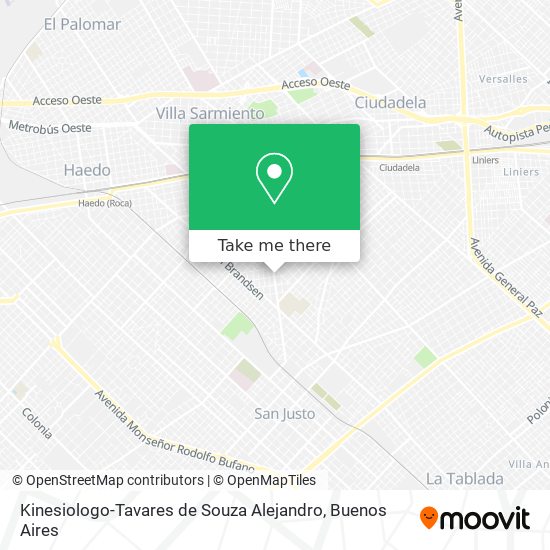 Kinesiologo-Tavares de Souza Alejandro map