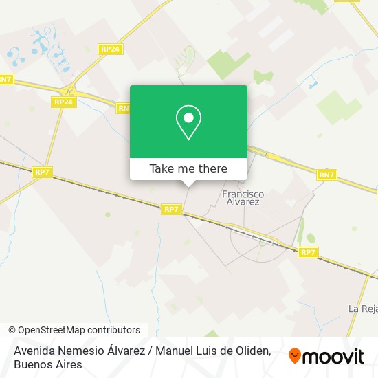 Avenida Nemesio Álvarez / Manuel Luis de Oliden map