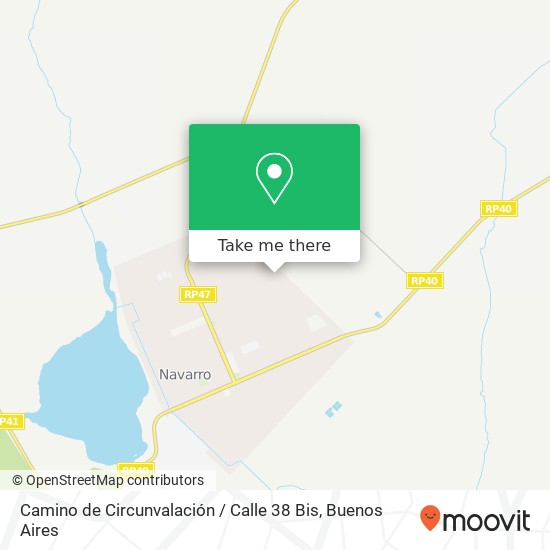 Camino de Circunvalación / Calle 38 Bis map