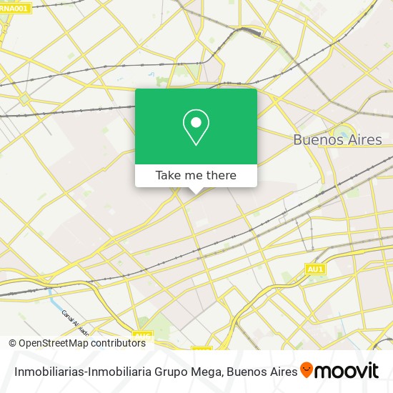 Inmobiliarias-Inmobiliaria Grupo Mega map