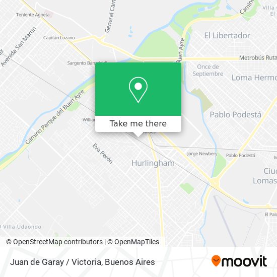 Mapa de Juan de Garay / Victoria
