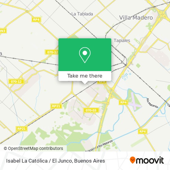 Isabel La Católica / El Junco map