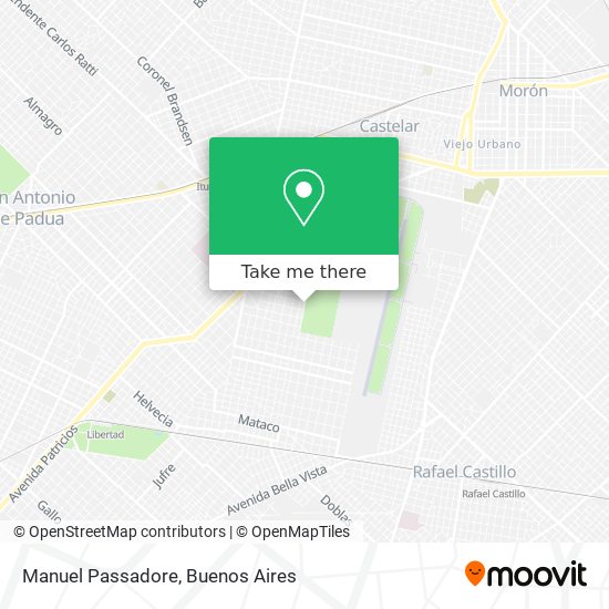 Mapa de Manuel Passadore