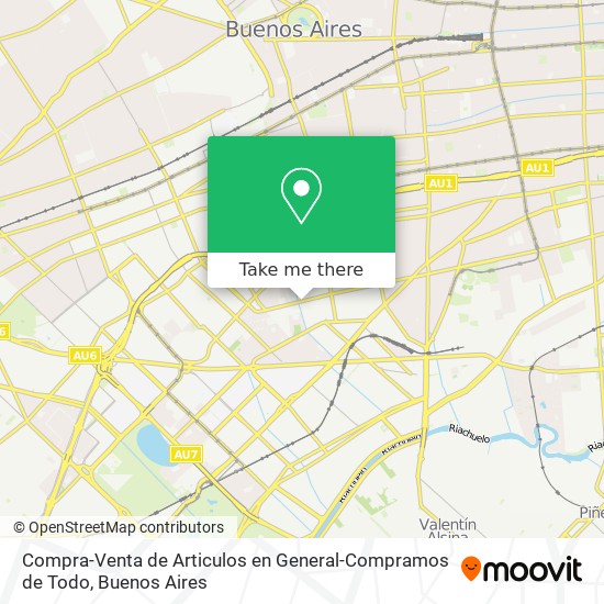 Compra-Venta de Articulos en General-Compramos de Todo map