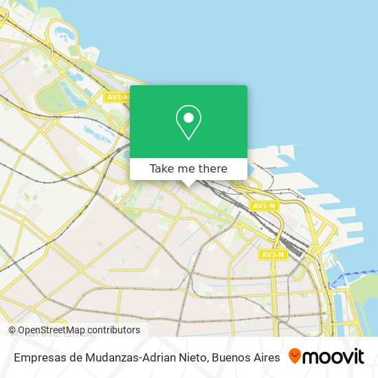 Empresas de Mudanzas-Adrian Nieto map
