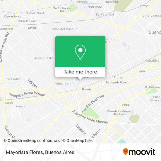 Mayorista Flores map