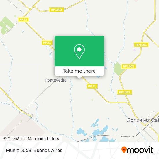 Muñíz 5059 map