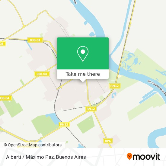 Alberti / Máximo Paz map