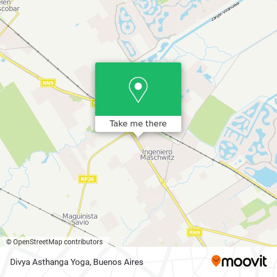 Mapa de Divya Asthanga Yoga