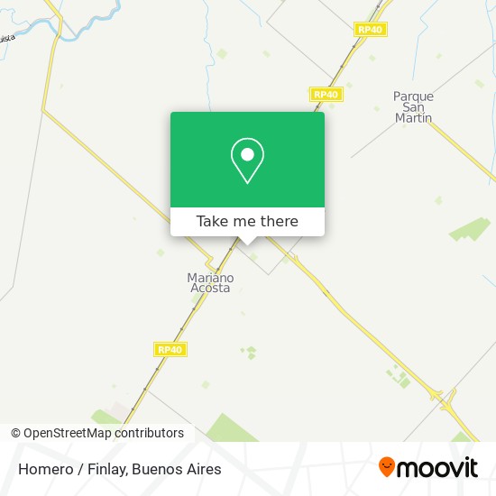 Homero / Finlay map