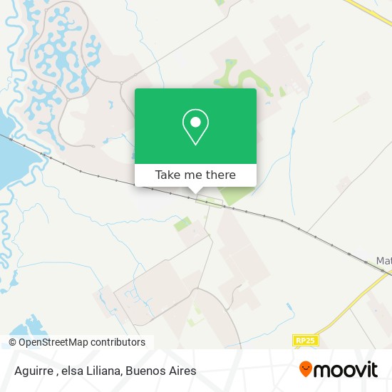 Aguirre , elsa Liliana map