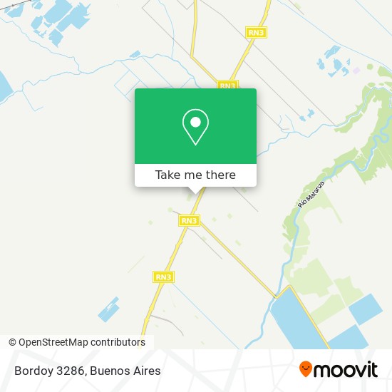 Mapa de Bordoy 3286