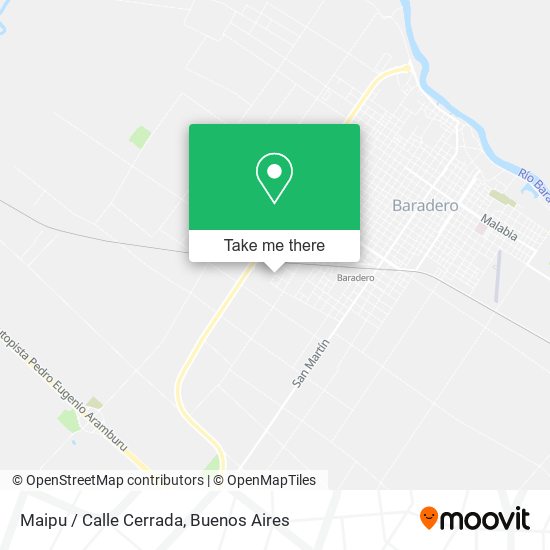 Maipu / Calle Cerrada map