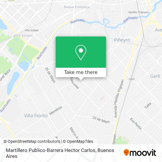 Martillero Publico-Barrera Hector Carlos map