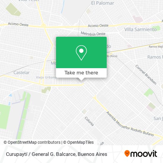 Curupaytí / General G. Balcarce map