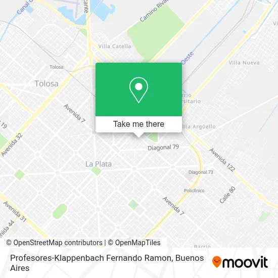 Profesores-Klappenbach Fernando Ramon map
