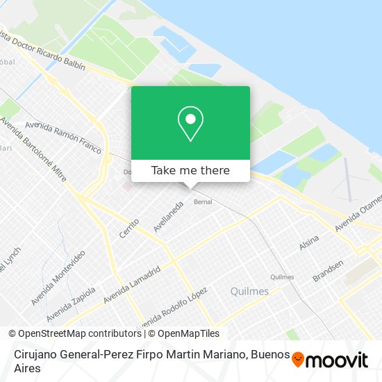 Cirujano General-Perez Firpo Martin Mariano map