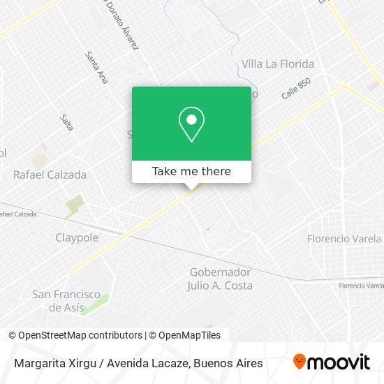 Margarita Xirgu / Avenida Lacaze map