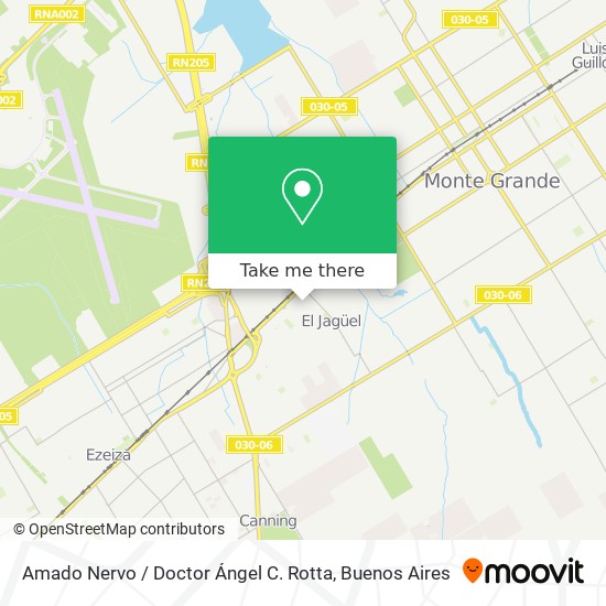 Amado Nervo / Doctor Ángel C. Rotta map