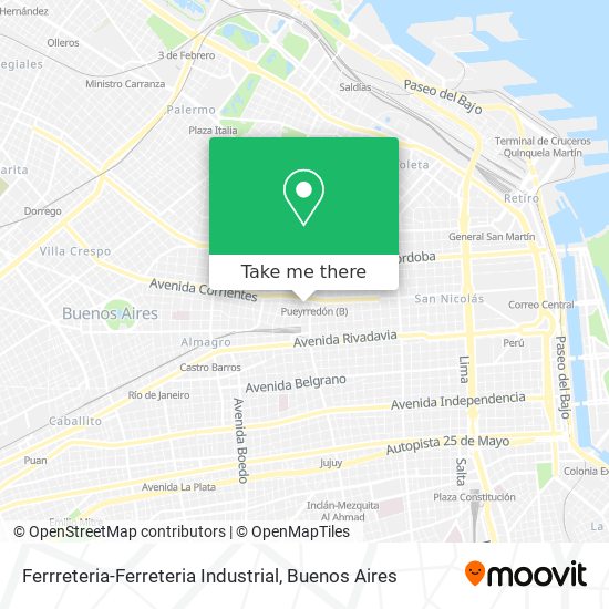 Mapa de Ferrreteria-Ferreteria Industrial