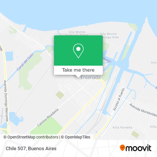 Mapa de Chile 507