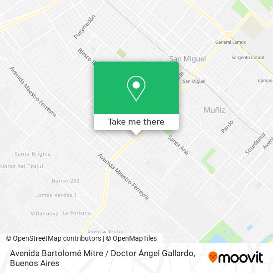Avenida Bartolomé Mitre / Doctor Ángel Gallardo map