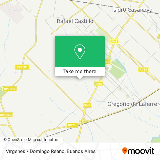 Vírgenes / Domingo Reaño map