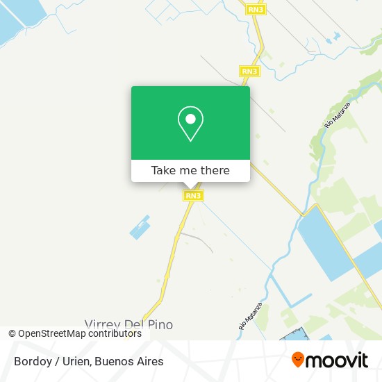Mapa de Bordoy / Urien
